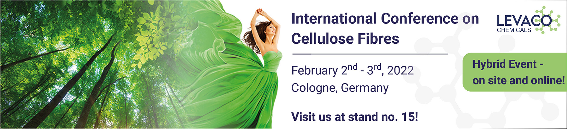 LEVACO auf der Int. Conference on Cellulose Fibres